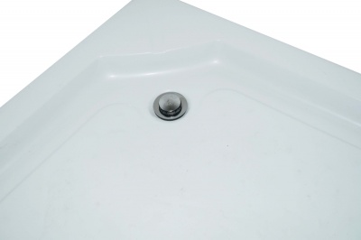 Душевой уголок Parly Z911 90х193 профиль Полированный алюминиевый стекло прозрачное