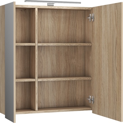 Зеркальный шкаф Diborg Lande 60 77.3193 Дуб