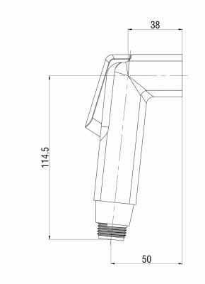 Гигиенический душ Orange OneLife OL01cr Хром