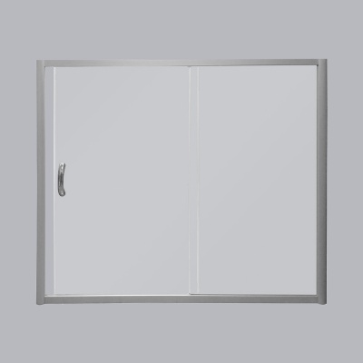 Шторка на ванну AM.PM Bliss L 150x150 профиль Хром стекло прозрачное