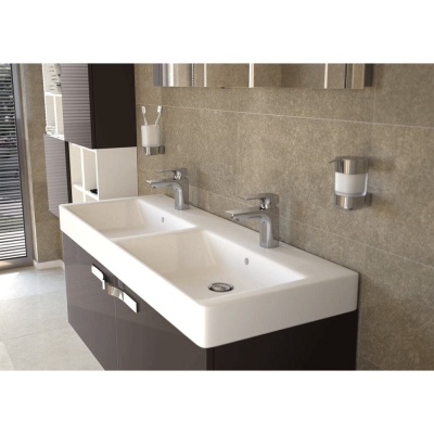 Раковина Ideal Standard Strada 121 K079101 двойная Белая