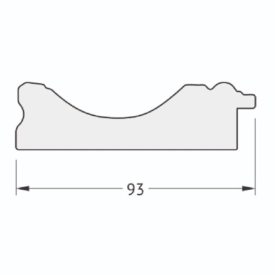Зеркало Evoform Exclusive 147х62 Бронзовый акведук
