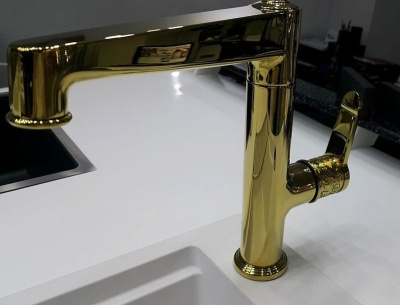 Смеситель для кухни Omoikiri Yamagata Золото OYAM-G-35