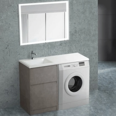 Комплект мебели для ванной BelBagno SET BB N10 Kraft 120 Pietra Grigio