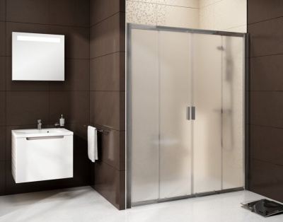 Душевая дверь в нишу Ravak Blix BLDP4-150 сатин+грейп