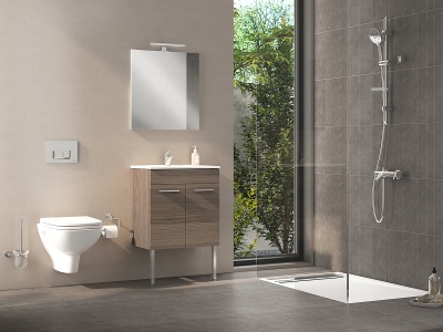 Комплект мебели для ванной Vitra Mia 60 75069 подвесной Кордоба