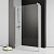 Душевая перегородка Radaway Eos II Walk-in 100 L профиль Хром стекло прозрачное