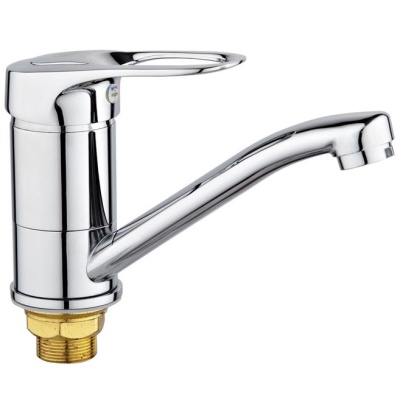 Смеситель для кухни Ростовская Мануфактура Сантехники SL55-004F-15 Хром