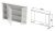 Зеркальный шкаф Aquanet Нота 100 159111 Венге