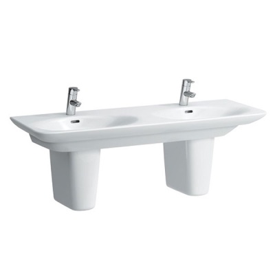 Раковина Laufen Palace New 130 8.1070.8.000.104.1 двойная Белая