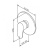 Смеситель для душа AM.PM Like F8075000 Хром