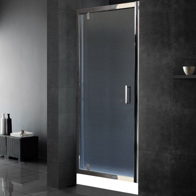 Душевая дверь Royal Bath HV RB90HV-C-CH 90 без поддона профиль Хром стекло рифленое