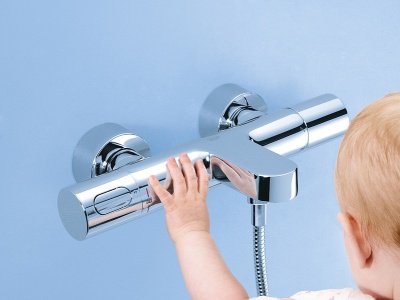 Смеситель для ванны Grohe Grohtherm 3000 Cosmopolitan 34276000 с термостатом Хром