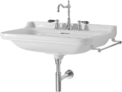 Раковина Kerasan Waldorf 4140K1bi/cr Белая