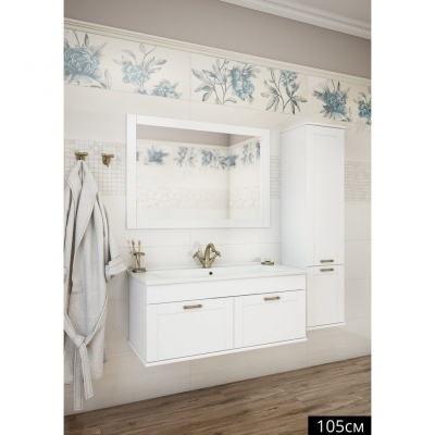 Зеркало Sanflor Ванесса 105 С0001121 Белое