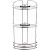 Полка корзина Tekno-tel BK083SSM угловая Нержавеющая сталь