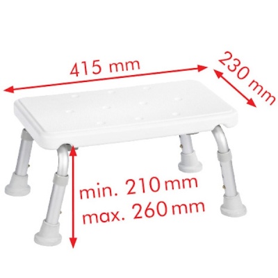 Скамейка для входа в ванну Ridder Assistent А0102601 Белый, Хром