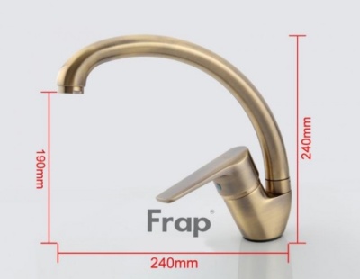 Смеситель для кухни Frap F4130-4 Бронза