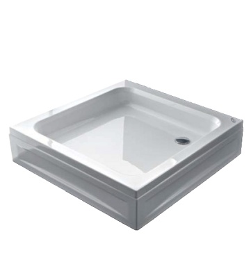 Акриловый поддон для душа Kolpa San Pearl Quat 90x90x24 Белый