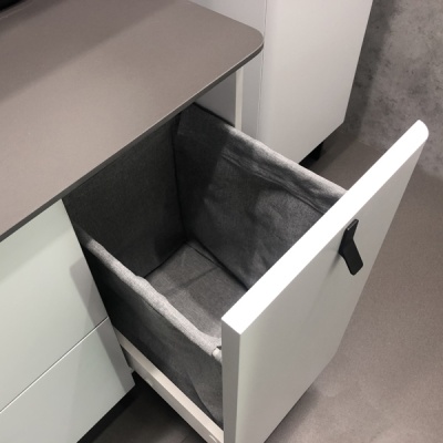 Тумба с раковиной Comforty Сорренто 90Н 00-00000821 Светло-серая