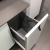 Тумба с раковиной Comforty Сорренто 90Н 00-00000821 Светло-серая