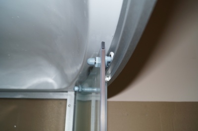 Душевой бокс Parly Bianco BN170 170х215 профиль Сатин стекло матовое