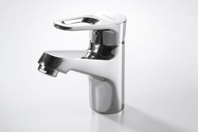 Смеситель для раковины Bravat Eco-D F193158C Хром