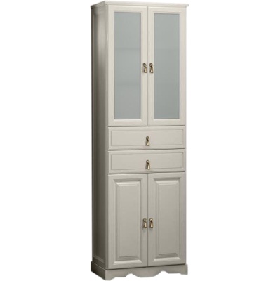 Шкаф пенал Opadiris Риспекто 60 Z0000009596 Слоновая кость ручки Бронза