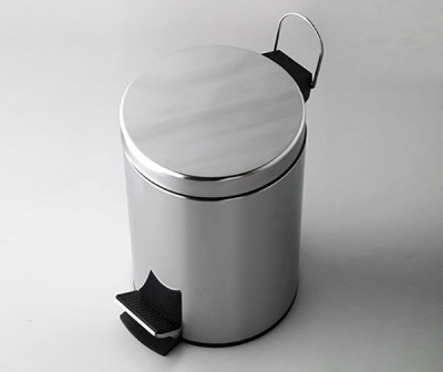 Ведро мусорное WasserKRAFT K-635 Хром