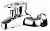 Смеситель для ванны Bravat Loop F6124182CP-01-RUS Хром