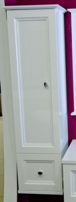 Пенал подвесной Astra Form Классик левый белый