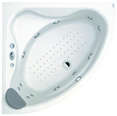 Акриловая ванна Victory Spa Curacao 135x135 Без системы управления