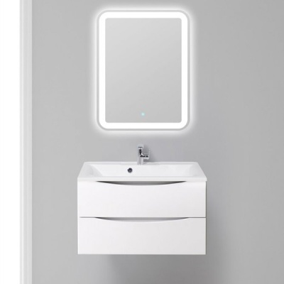 Тумба под раковину BelBagno Marino 80 подвесная Bianco Lucido
