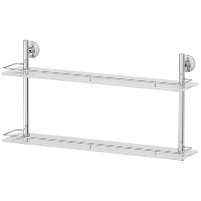 Стеклянная полка FBS Standard 066 Хром