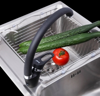 Смеситель для кухни Frap F4113 на гайке Хром