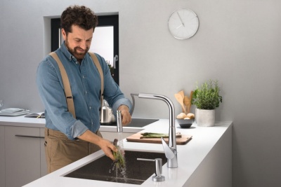 Смеситель для кухни Hansgrohe Talis Select M51 73867000 Хром