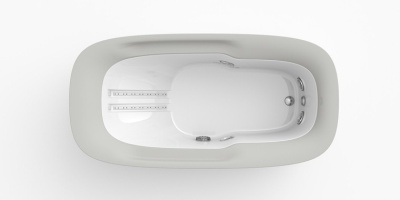 Акриловая ванна Jacuzzi Muse 180x100 9F43-799A Top DX