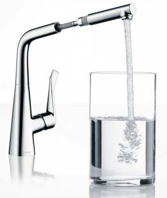 Смеситель для кухни Hansgrohe Metris 14821000 Хром