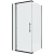 Душевой уголок Bravat Black Line 90x90 BS090.3113A профиль Черный стекло прозрачное