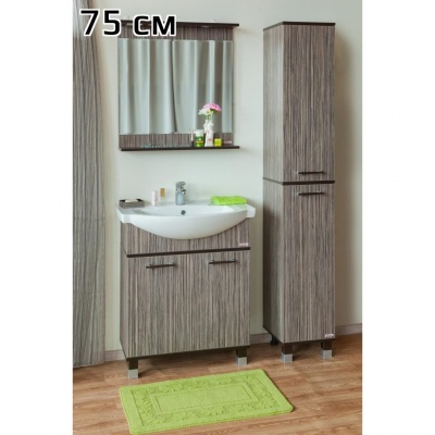 Зеркало Sanflor Толедо 75 С0000001818 Венге Северное дерево светлое