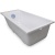 Ванна из литьевого мрамора Marmo Bagno Алесса 180x80 MB-AL180-80 с ножками без гидромассажа