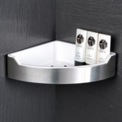 Угловая полка Fixsen Hotel FX-31003D Белый, хром