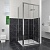 Душевой уголок RGW Classik CL-30 90x90 профиль Хром стекло прозрачное