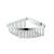 Полка корзина Colombo Design Angolare B9648 Хром
