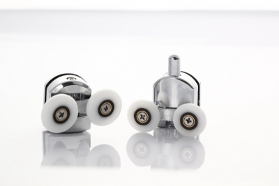 Душевой уголок Black&White Stellar Wind S102 100х100 квадратный профиль Серебристый хром стекло прозрачное