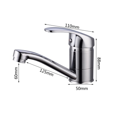 Смеситель для раковины River Lux R008 10000003147 Хром