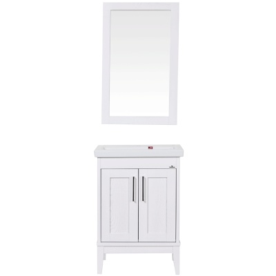 Комплект мебели для ванной ValenHouse Эйвори 60 AVК60Б Белый ручки Хром