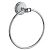 Кольцо для полотенец Boheme Vogue Bianco 10135 Хром