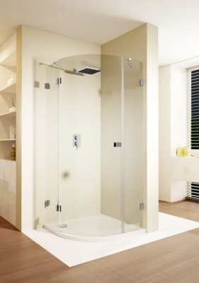 Душевой уголок Riho Scandic Mistral M308 120x120 GX0407201 L профиль Хром стекло прозрачное