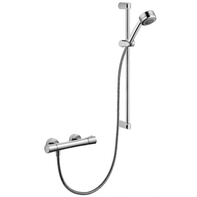 Смеситель для душа Kludi Zenta 6057605-00 с термостатом Хром